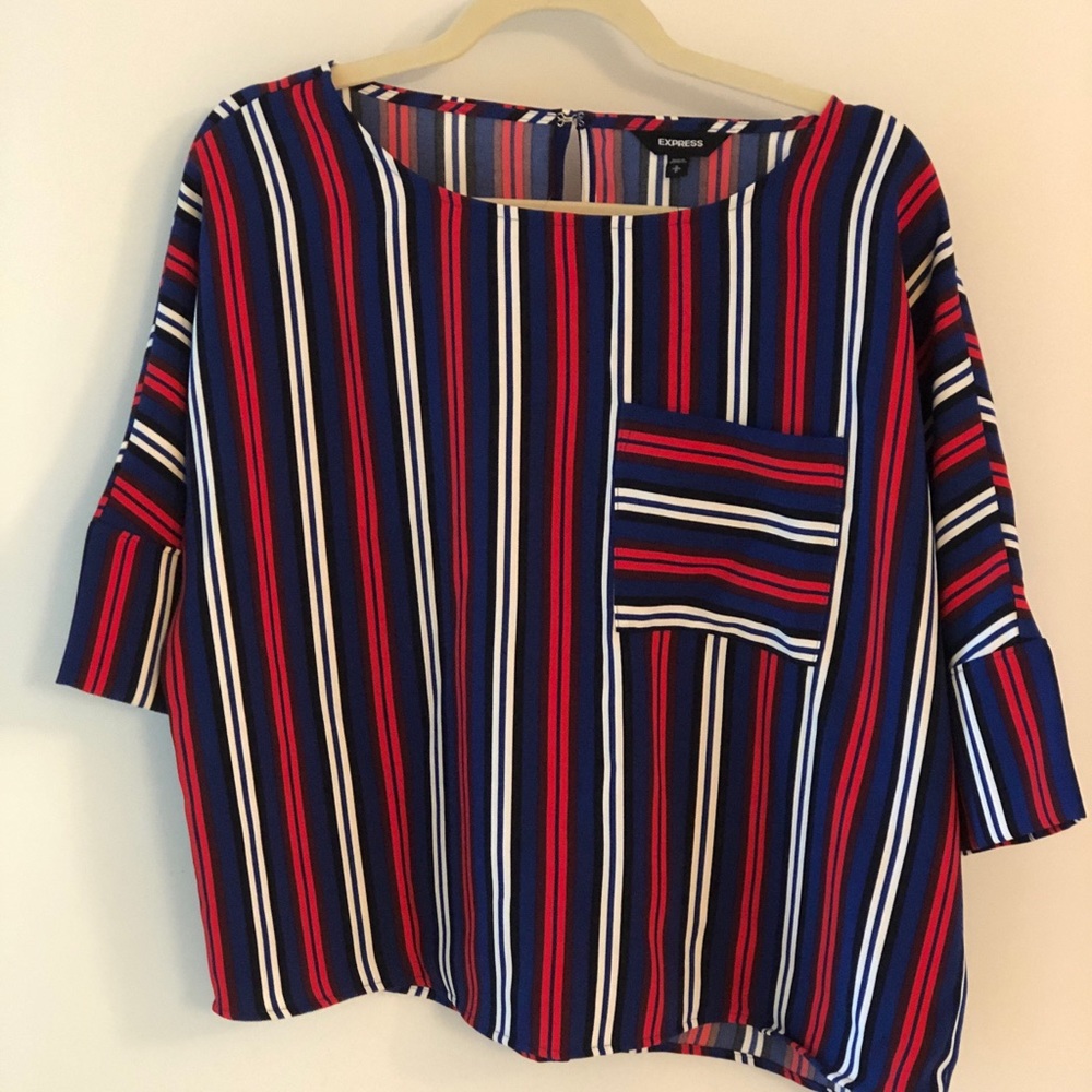 NEW WITH TAG - Express Striped Blouse